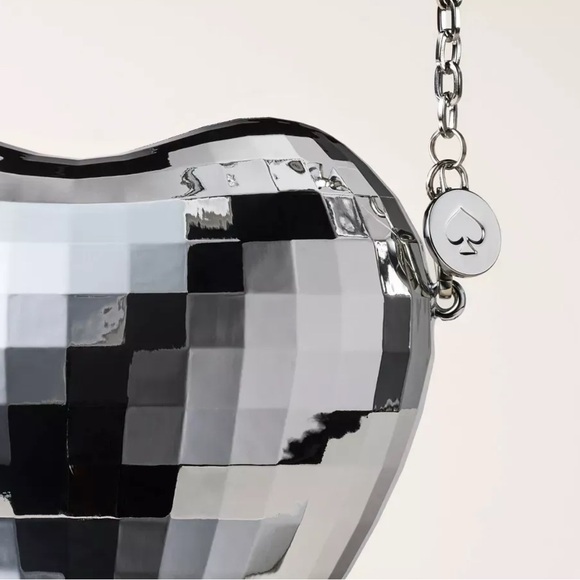 NWT KATE SPADE NEW YORK X TARGET Disco Heart Crossbody Bag - Picture 2 of 7